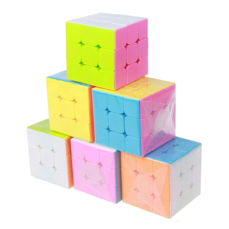 3x3x3 Smooth Twist Magic Puzzle Cube Educational Toy