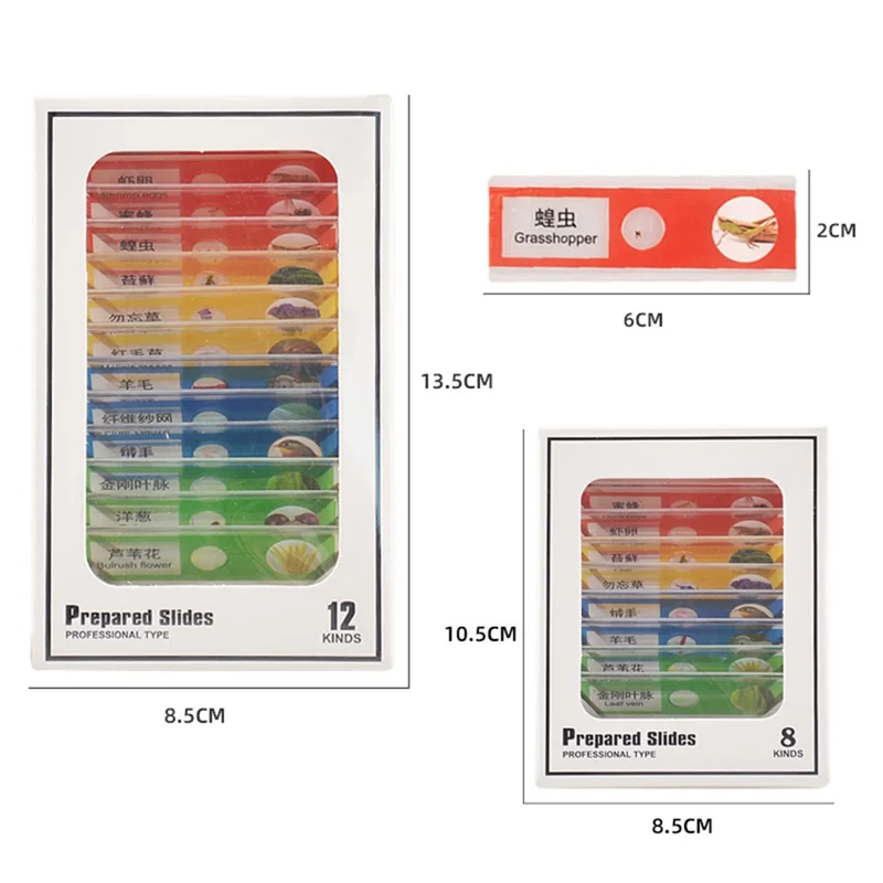60-180x Kids Science Microscope Handheld Observation Microscope with LED Light Children Educational Toy - 2211 Yellow