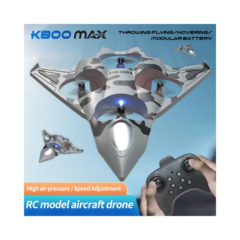 K800 MAX RC Drone Altitude Hold Quadcopter Stunt Aircraft Toy Support 360-Degree Flips
