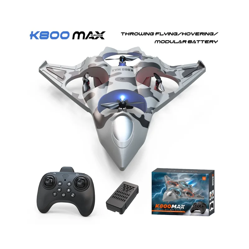 K800 MAX RC Drone Altitude Hold Quadcopter Stunt Aircraft Toy Support 360-Degree Flips