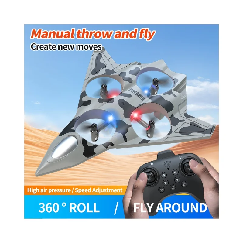 K800 MAX RC Drone Altitude Hold Quadcopter Stunt Aircraft Toy Support 360-Degree Flips