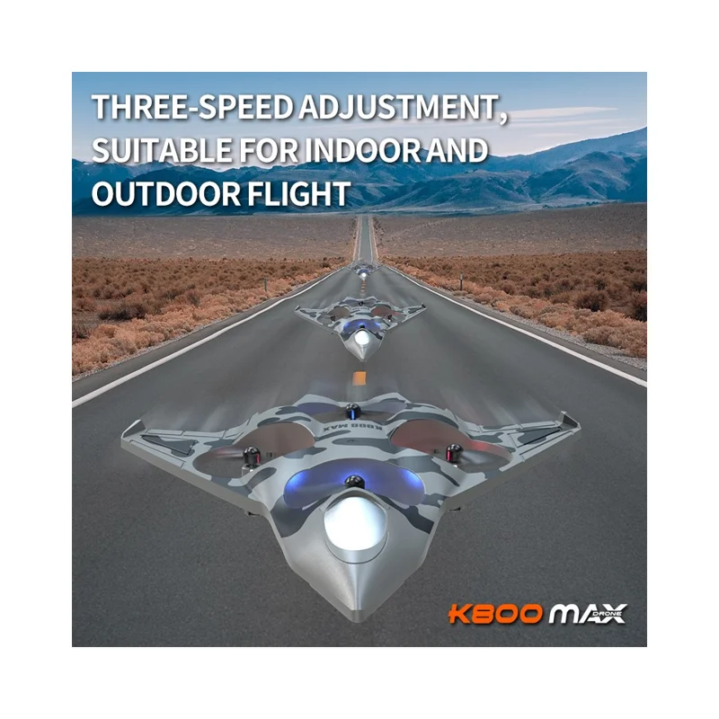 K800 MAX RC Drone Altitude Hold Quadcopter Stunt Aircraft Toy Support 360-Degree Flips