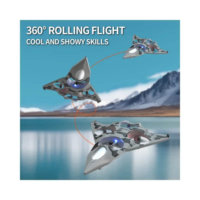 K800 MAX RC Drone Altitude Hold Quadcopter Stunt Aircraft Toy Support 360-Degree Flips
