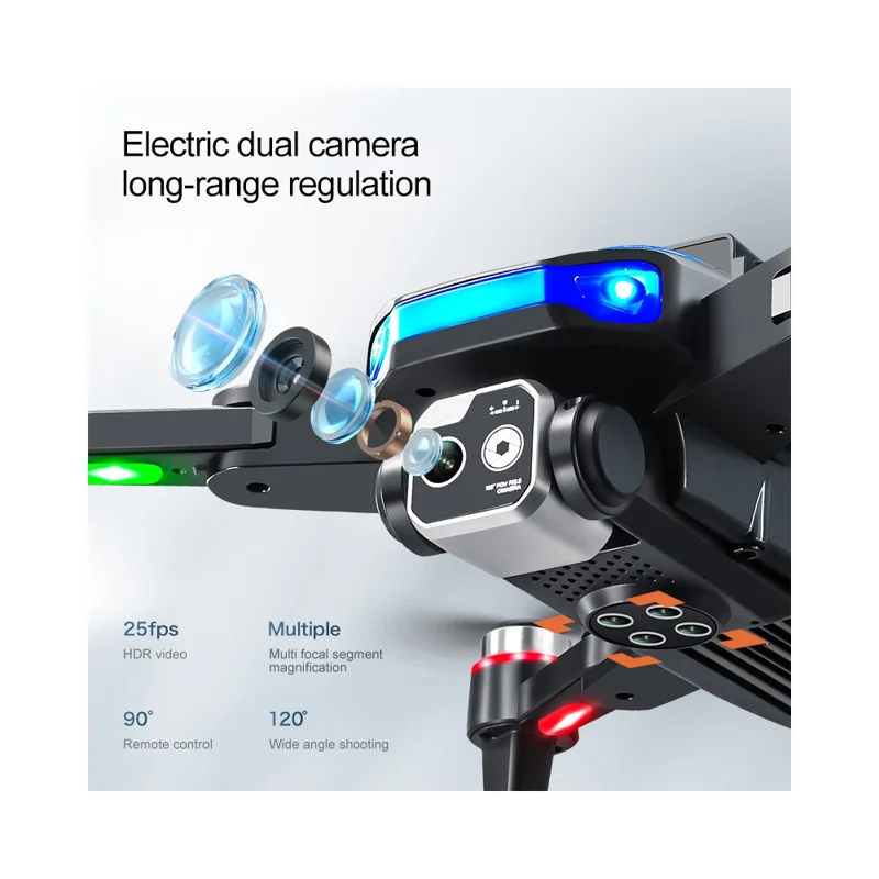 K911SE GPS RC Drone with Screen Remote 4.5 Inch Display  /  Return to Home  /  Obstacle Avoidance  /  Quadcopter Brushless Aircraft