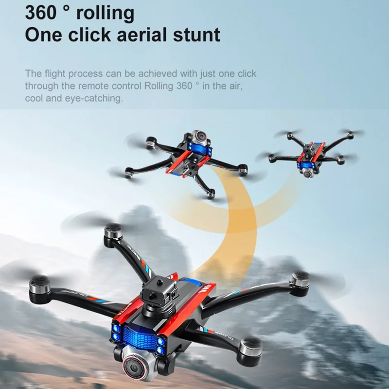 K17 MAX RC Drone with Screen Remote Control HD Aerial Photography Aircraft Obstacle Avoidance Brushless Quadcopter - Grey