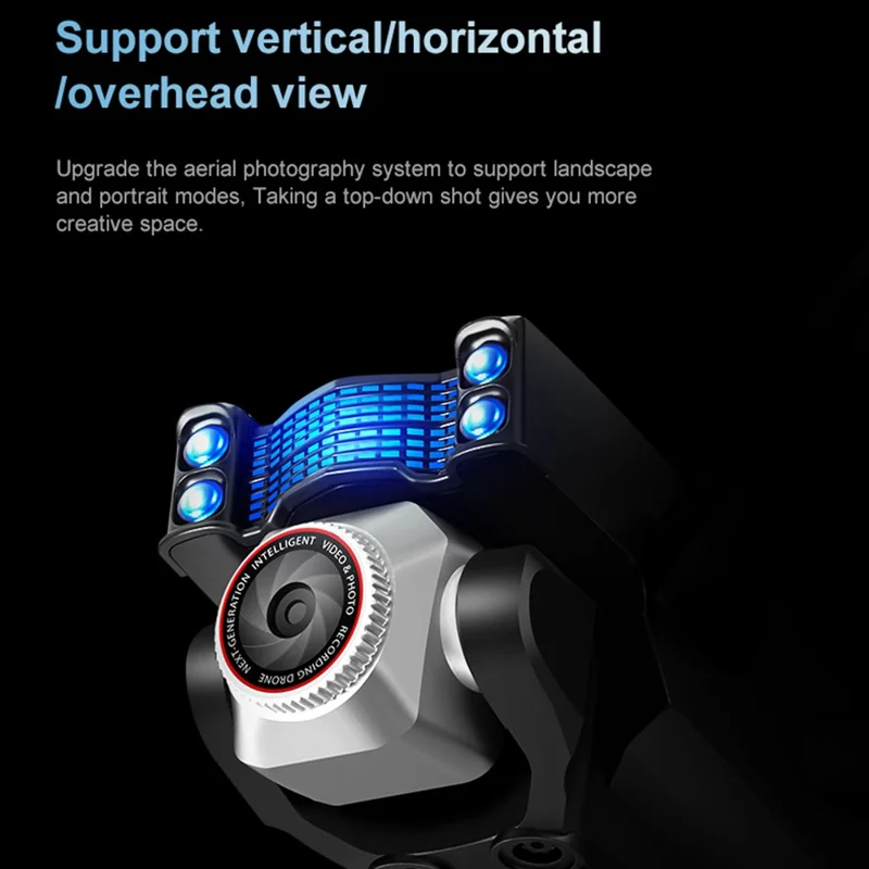 K17 MAX RC Drone with Screen Remote Control HD Aerial Photography Aircraft Obstacle Avoidance Brushless Quadcopter - Grey