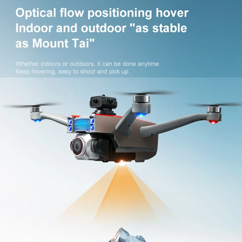 K17 MAX RC Drone with Screen Remote Control HD Aerial Photography Aircraft Obstacle Avoidance Brushless Quadcopter - Grey