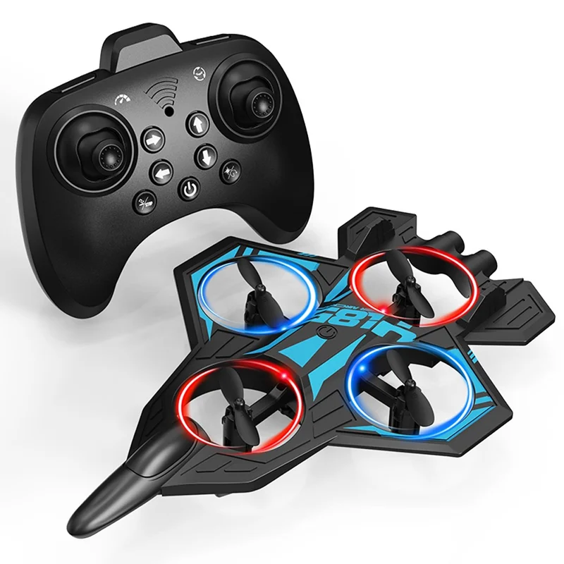 YL85 4CH RC Drone Quadcopter 2.4G WiFi Aeromobile con Giroscopio a 6 Assi / Mantenimento dell'Altitudine / Modalità Senza Testa per Principianti - Blu