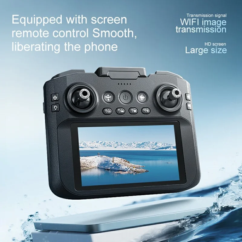 K12 Max-4.3 inch Brushless Obstacle Avoidance Drone Screen-Controlled Quadcopter HD Aerial Camera