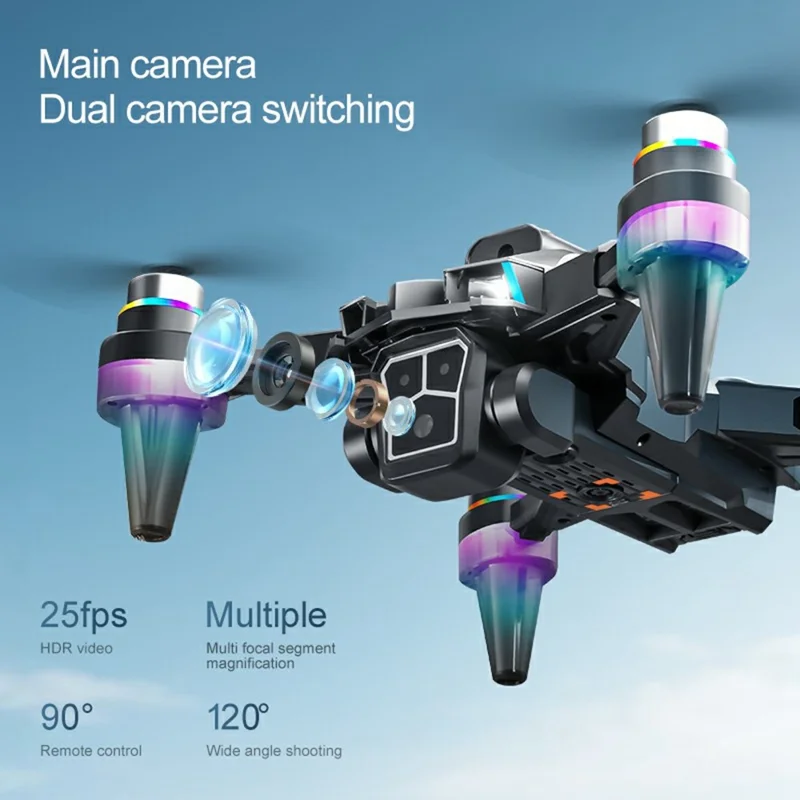 K12 Max-4.3 inch Brushless Obstacle Avoidance Drone Screen-Controlled Quadcopter HD Aerial Camera