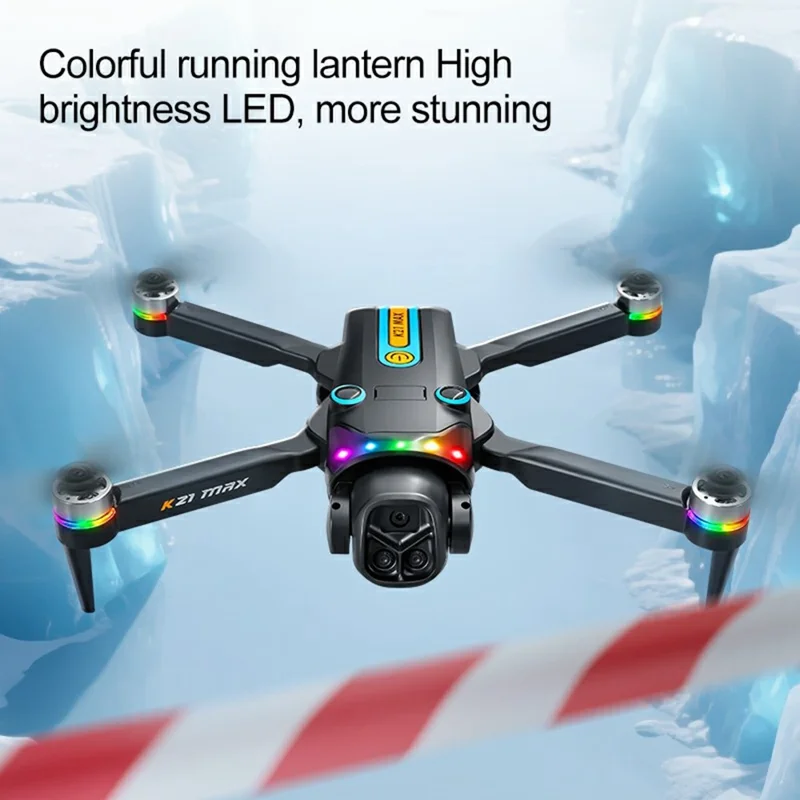 K21 MAX 4.3 inch FPV Screen Brushless Quadcopter Drone HD Aerial Camera Drone with 1 Battery