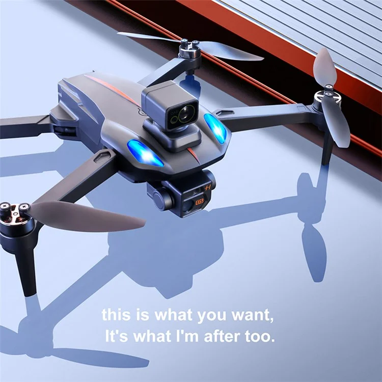 K911 Max Cuadricóptero sin escobillas Avión RC plegable Drone con evitación de obstáculos láser de 360 grados Avión de foto aérea portátil con cámara ESC 8K / GPS 