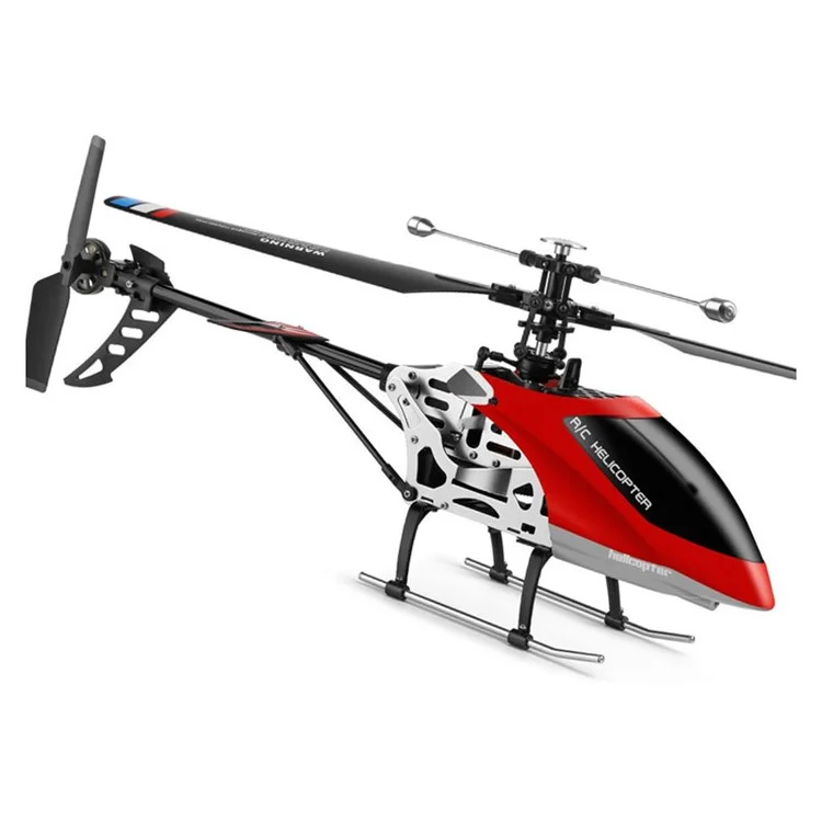 WLTOYS V912-A 2.4G Hélicoptère RC pour adultes et enfants, jouet de modèle d'avion à hélice unique avec maintien d'altitude (version améliorée)