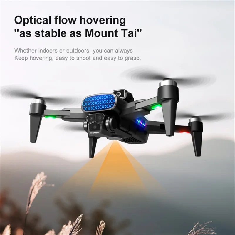 XKJ K90 Max Drone Brushless GPS 8K Três câmeras 5G WiFi FPV Evitar obstáculos RC Quadricóptero, 1 bateria - Cinza 