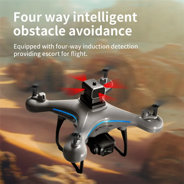 XKJ KY102 Optical Flow 4K Dual Cameras RC Drone Obstacle Avoidance 360 Degree Stunt RC Quadcopter, 1pc Battery