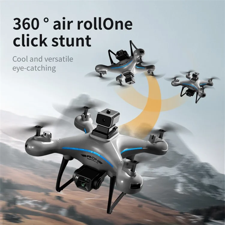 XKJ KY102 Optical Flow 4K Dual Cameras RC Drone Obstacle Avoidance 360 Degree Stunt RC Quadcopter, 1pc Battery