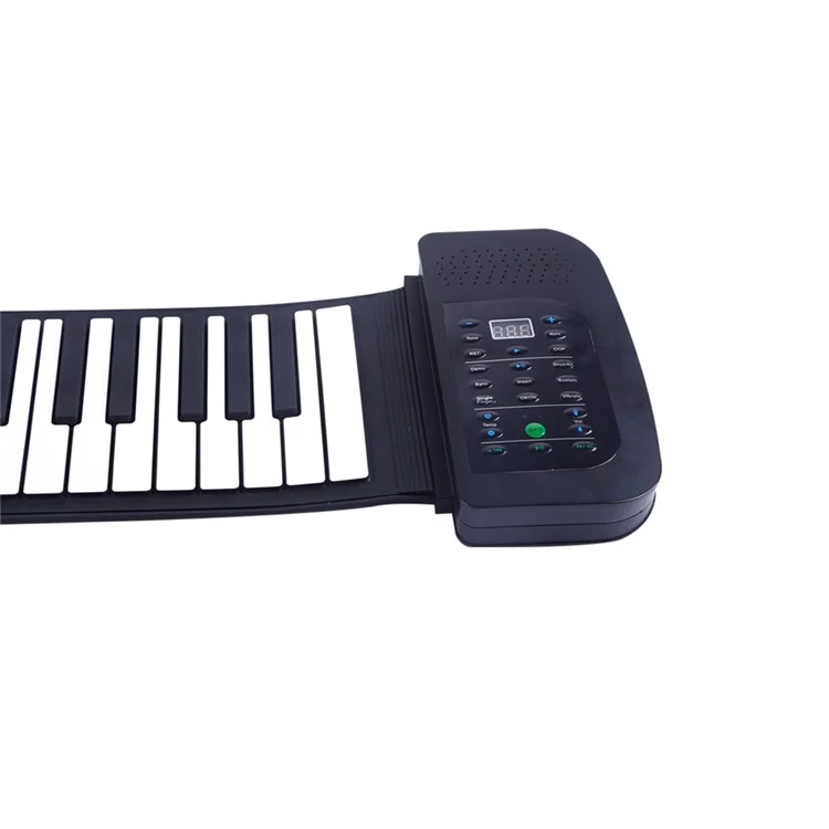 PA88 88 Keys USB MIDI Flexible Roll-up Electronic Piano Keyboard - UK Plug