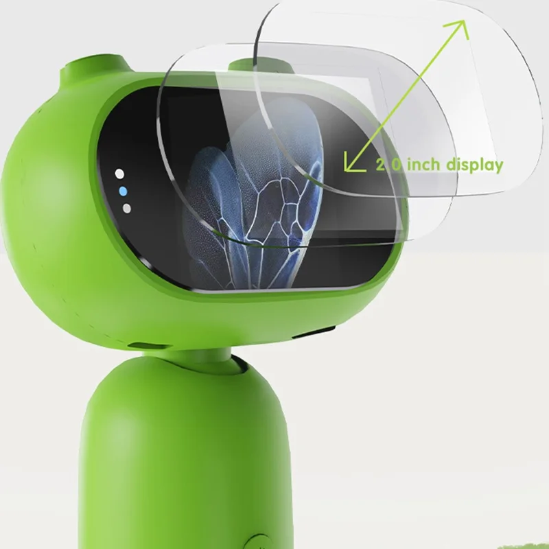 CM4 2.0 Inch IPS Display Children Digital Microscope Kids Educational Gift