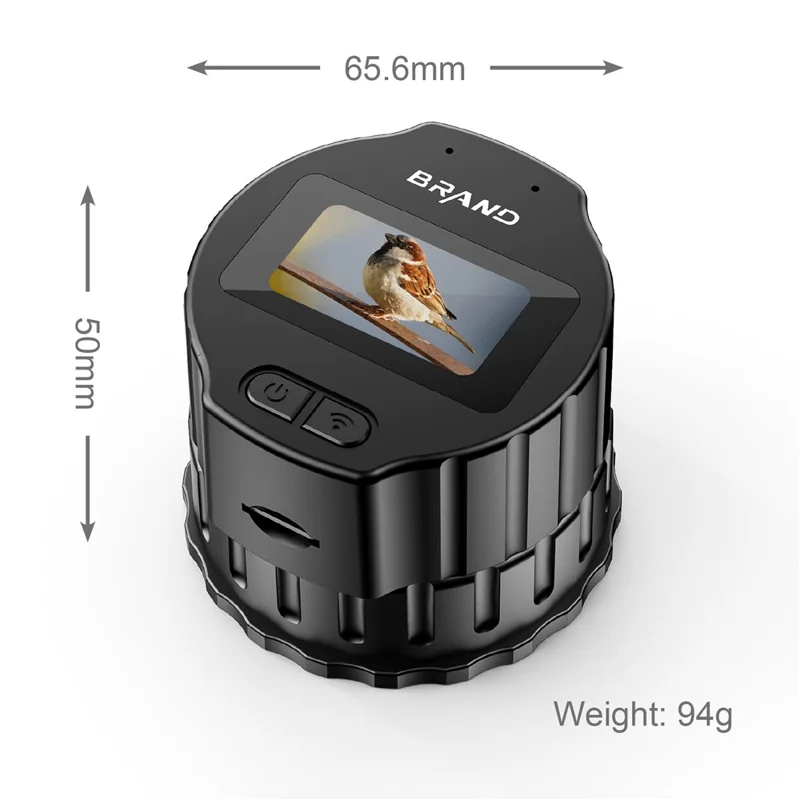 V13 WiFi Electronic Eyepiece 1.5 Inch HD Screen For Birdwatching Astronomy Telescope Universal Eyepiece - Black