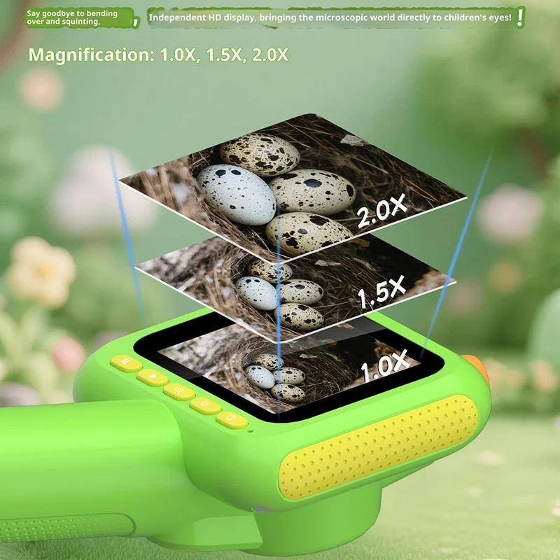 ES08 Telecamera da esplorazione portatile per bambini da 2,8 pollici IP67 HD con luci LED flessibili da 105 cm impermeabili