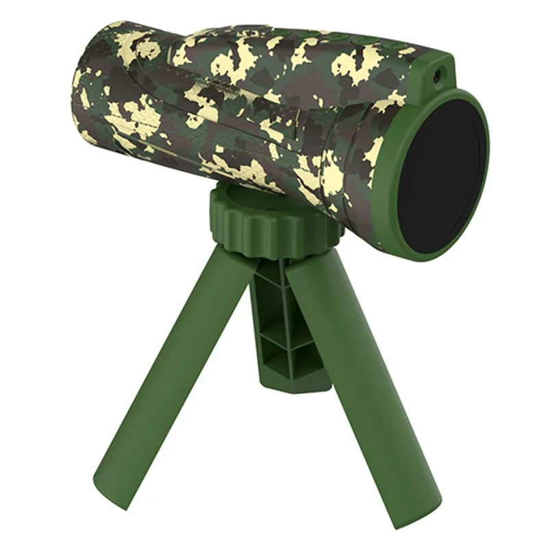 F3 HD Color Screen Handheld Microscope Electronic Digital Telescope Kids Gift with Dual Cameras and Photo  /  Video Recording - Camouflage
