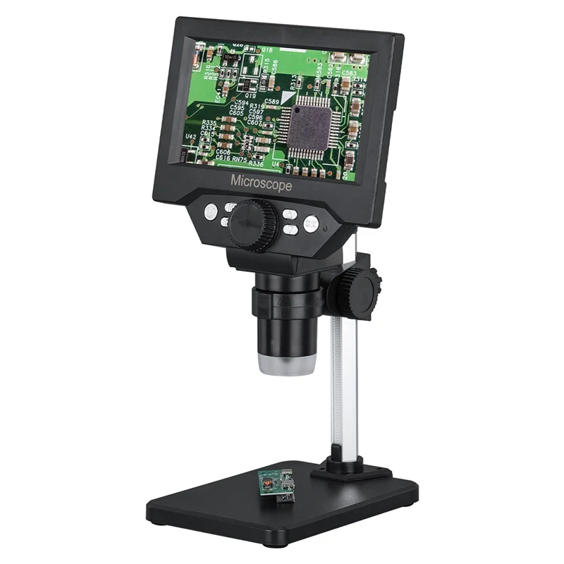 G5 1000X увеличение с зумом, цифровой микроскоп 5,5 дюйма, 1080P, 10 мегапикселей, HD микроскоп