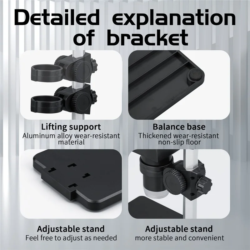 G5 1000X увеличение с зумом, цифровой микроскоп 5,5 дюйма, 1080P, 10 мегапикселей, HD микроскоп