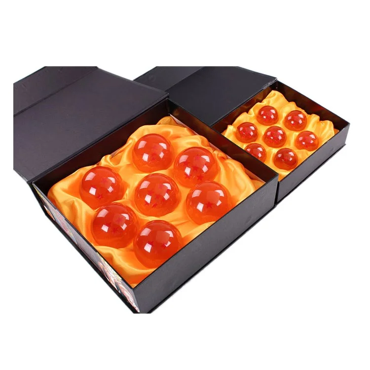 7Pcs Dragon Ball Z 7 Stars Crystal Acrylic Balls Set Collection, Diameter: 3.5cm