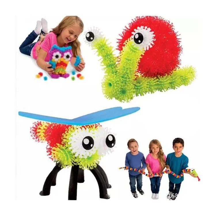 DIY Puzzle Toy Pengpeng Pinch Ball Bunchems
