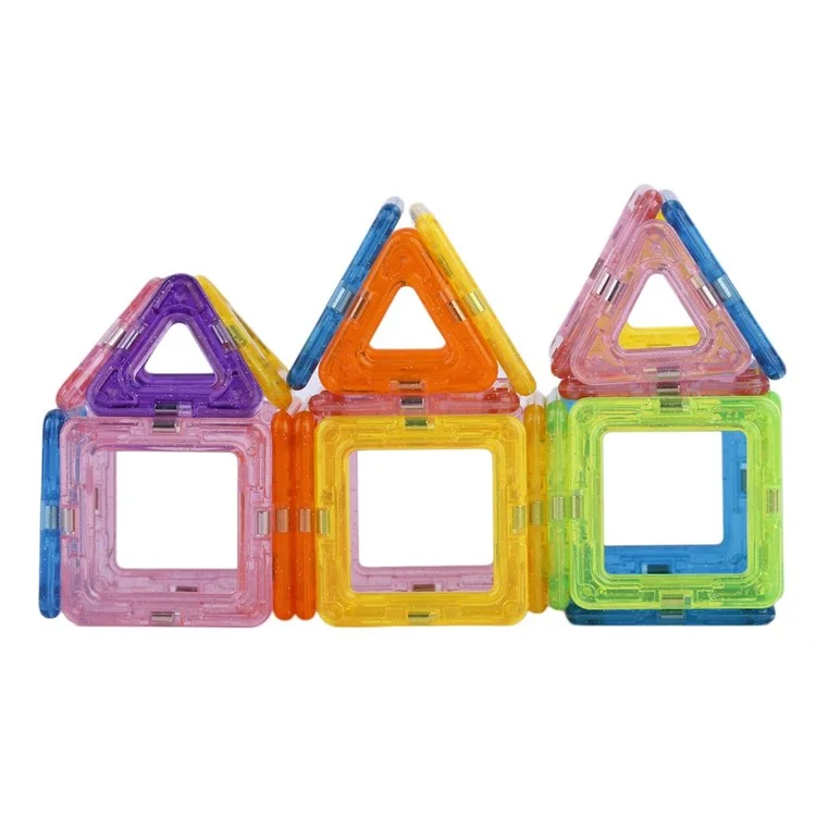 58Pcs Magnetic Car Construction Building Toys Children Educational Blocks
