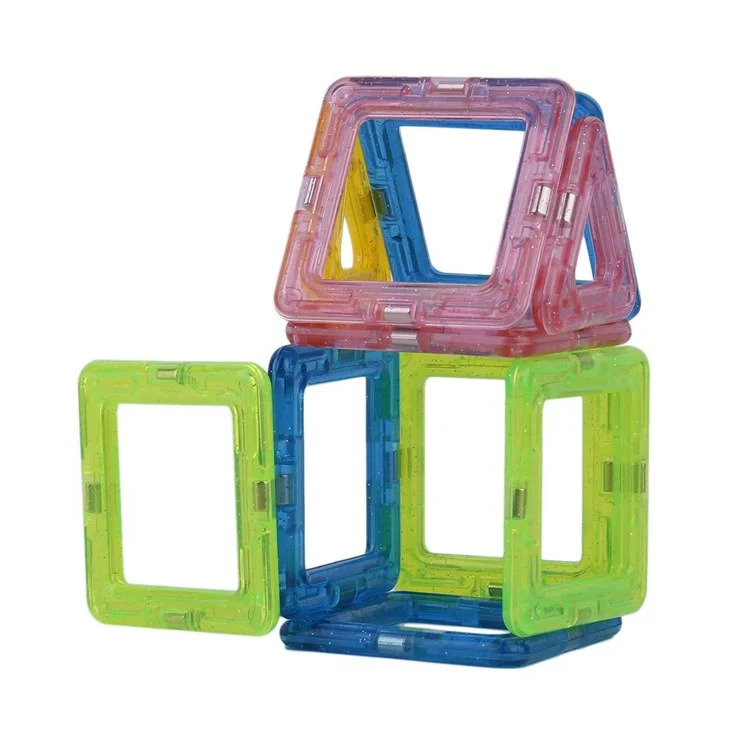 58Pcs Magnetic Car Construction Building Toys Children Educational Blocks