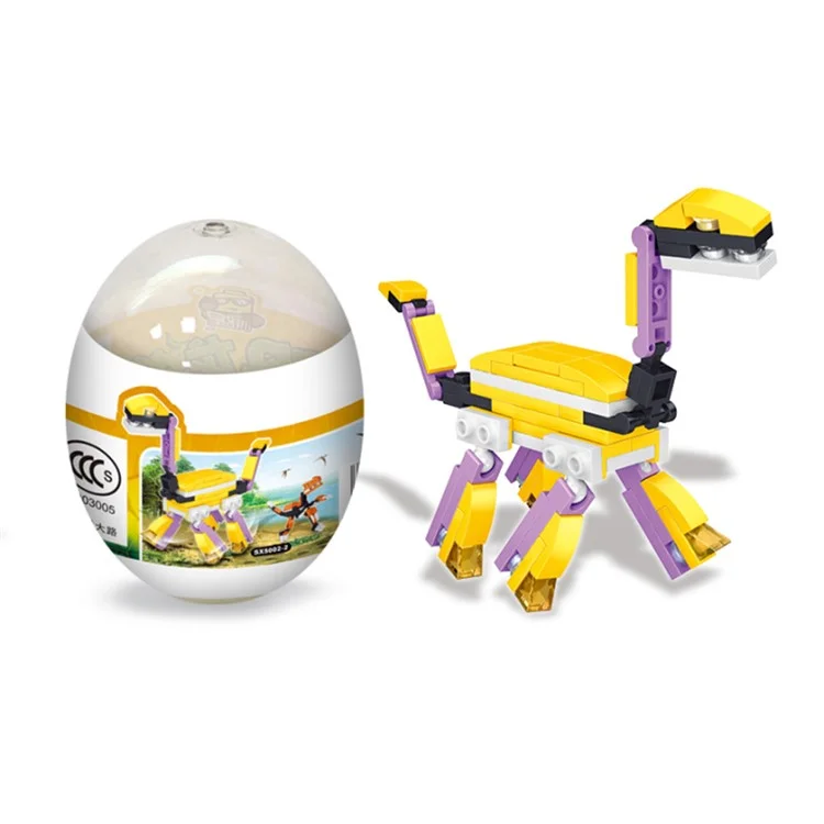 Creative Dinosaurs Egg Puzzle Model Toy for Kids