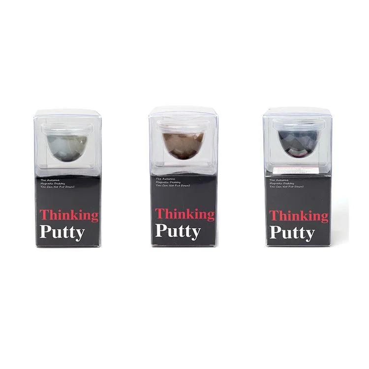 ZOYO Funny Thinking Putty Plasticine Magnetic Putty Education Toy - Grey