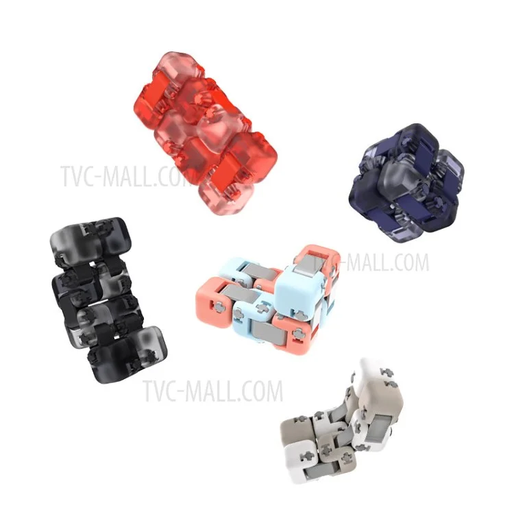 XIAOMI Mijia Fingertip Building Blocks Toys Finger Bricks Stress Relief Spinner Toy - Zufällige Farbe und Stil
