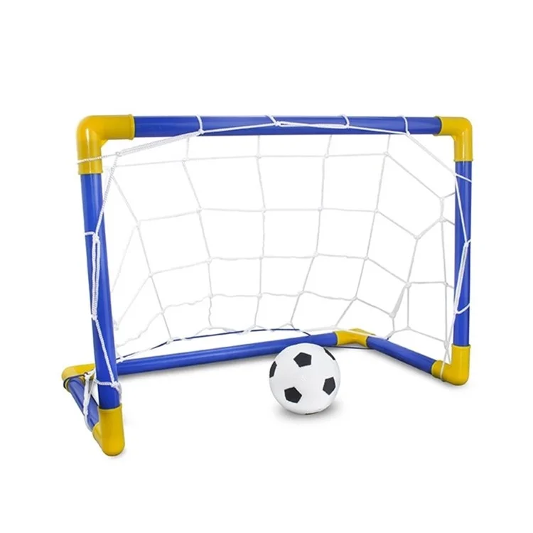 Children's Portable Soccer Goal Set Indoor Durable Football Play Kit 44cm