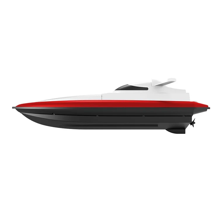 LSRC Children Remote Control Boat Dual Motors Simulated RC Speedboat Model - Red