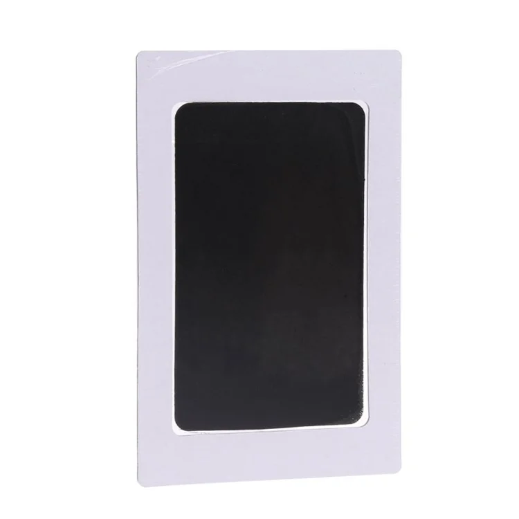Impronte di piedi e mani neonati senza contatto Inkless Ink Pad Kits Impronta mano piede Baby Growing Up Souvenir - Nero
