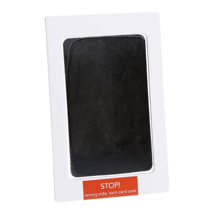 Impronte di piedi e mani neonati senza contatto Inkless Ink Pad Kits Impronta mano piede Baby Growing Up Souvenir - Nero