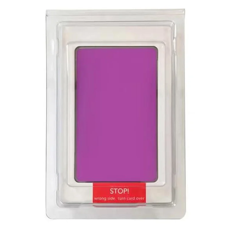 Newborn Footprint Handprint No Touch Skin Inkless Ink Pad Kits Hand Foot Print Baby Growing Up Souvenir - Purple