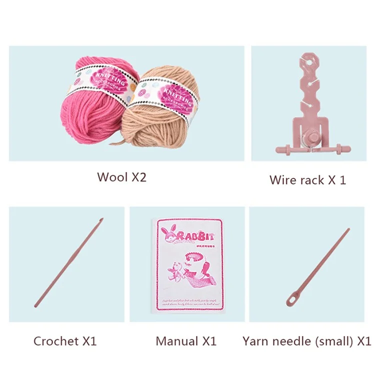 Machine à tricoter intelligente ronde de 22 aiguilles, machine à tricoter pour adultes / enfants DIY Knit Scarf Hat