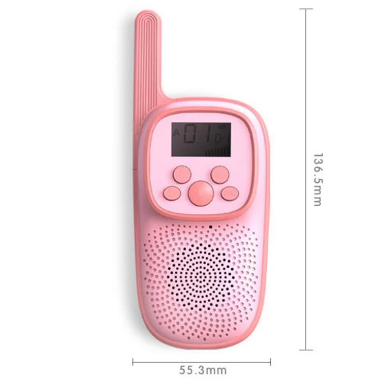 Bulk Purchasing D21 Cartoon Kids Walkie Talkies Parent-Child Interaction Wireless Handheld Interphone - Blue