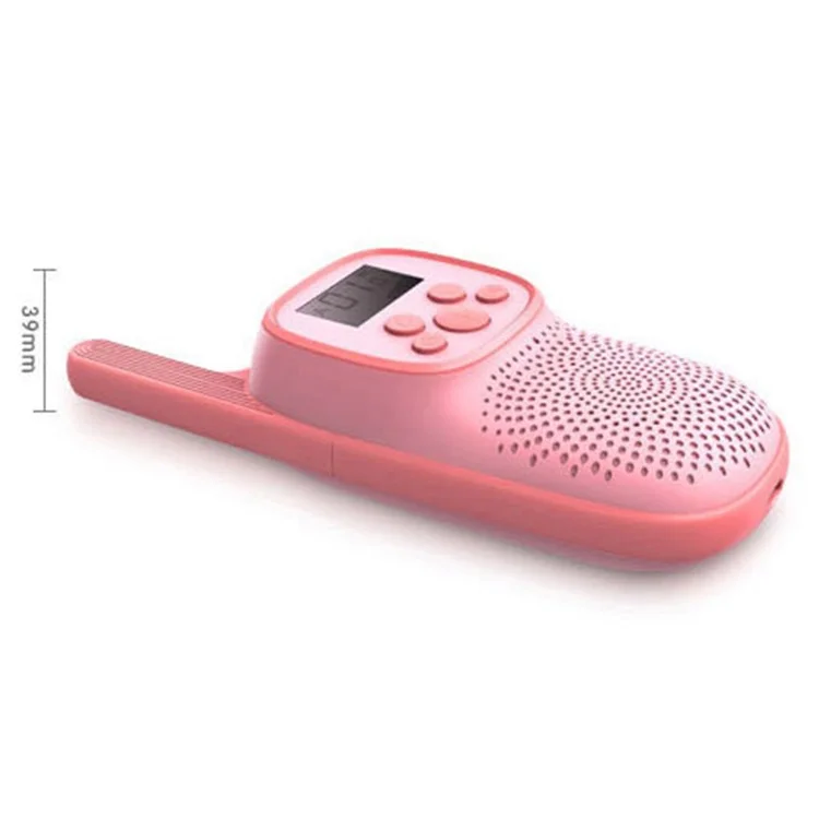 Bulk Purchasing D21 Cartoon Kids Walkie Talkies Parent-Child Interaction Wireless Handheld Interphone - Blue