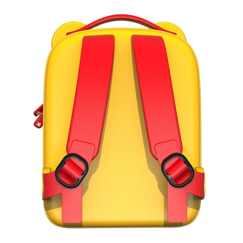 KOOOL K16 Cartoon Cool Boys Girls Backpack EVA+PVC Kids School Bag with DIY Pattern Patch  - Yellow