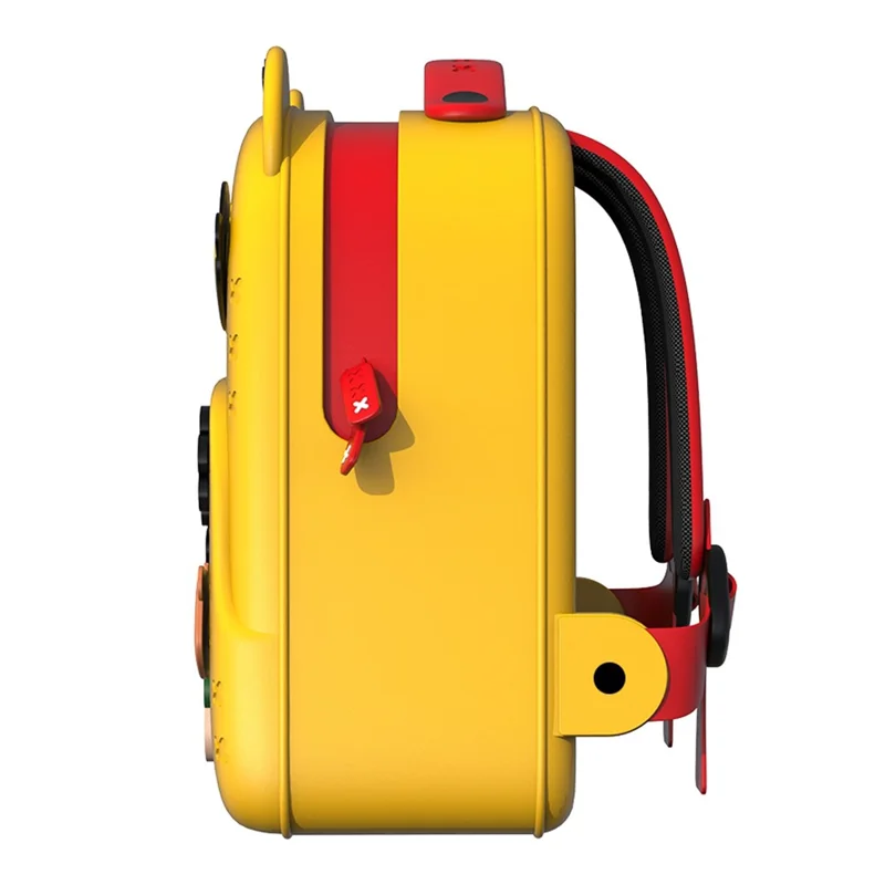 KOOOL K16 Cartoon Cool Boys Girls Backpack EVA+PVC Kids School Bag with DIY Pattern Patch  - Yellow