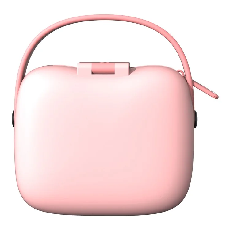 KOOOL K11 Bolso de mano infantil de dibujos animados EVA+PVC Bolso de hombro cruzado con parche de patrón DIY - Rosa 