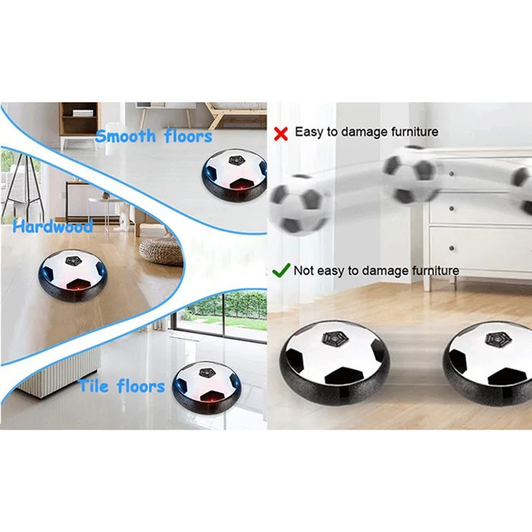053 Electric Hover Soccer Ball Toy with LED Lights for Kids