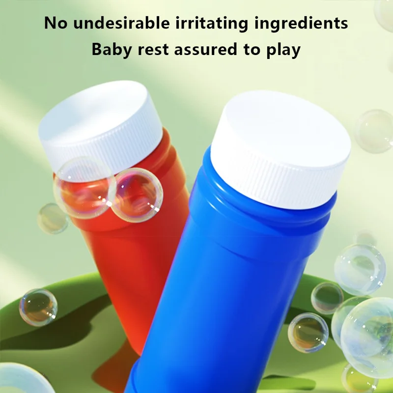 889-26 40-Hole Bubbles Wands Blaster Toy Handheld Bubble Machine for Kids, No Battery - Red