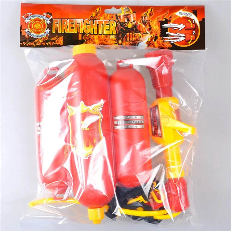 Firefighter Backpack Water Gun Pressure Water Gun Children's Toy