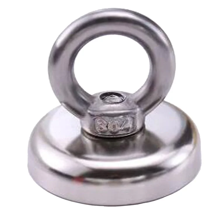 D32mm NdFeB Eyebolt Circular Ring Magnet for Salvage
