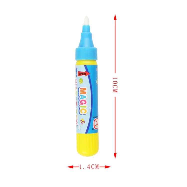 COOLPLAY 29 x 29cm 4 Color Children Water Drawing Mat Board & Magic Pen Doodle Kids Educational Toy